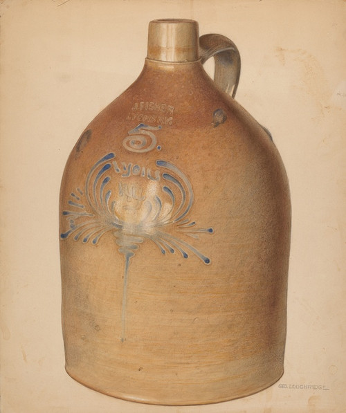 Digital Print - Jug by George Loughridge