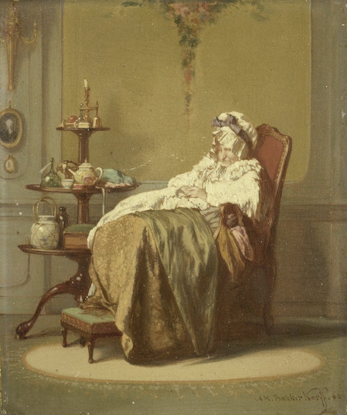 Digital Print - Taking a Nap by Alexander Hugo Bakker Korff