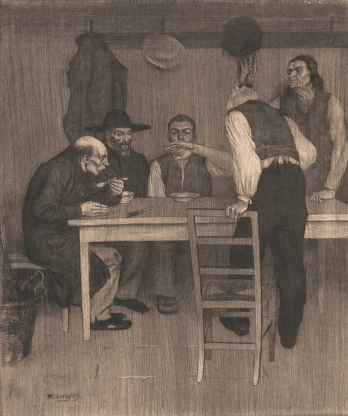 Digital Print - The Soup Kitchen by William Strang