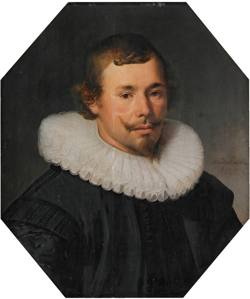 Digital Print - Portrait Of A Man At The Age Of 30 by Jacob Gerritsz Cuyp