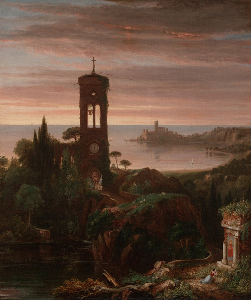 Digital Print - The VesperHymn by Thomas Cole