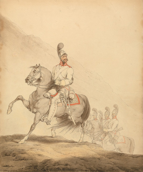 Digital Print - Military of the Peninsular War by Sir Robert Kerr Porter Digital Print - Military of the Peninsular War by Sir Robert Kerr Porter