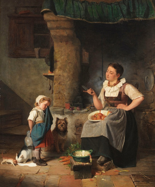 Digital Print - Das kleine Malheur by Fritz Sonderland