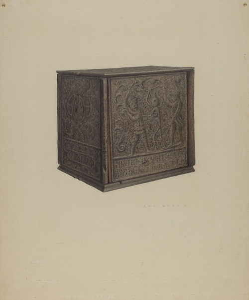 Digital Print - Jamb Stove by Roy Weber