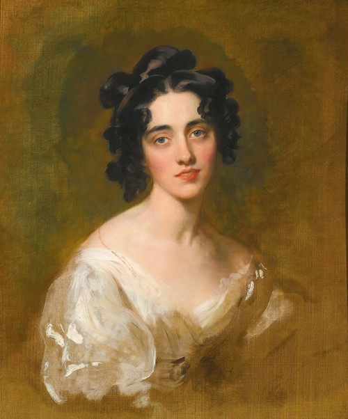 Digital Print - Portrait Of Lady Georgina North by Sir Thomas Lawrence