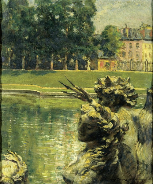 Digital Print - Bassin de Neptune, Versailles by James Carroll Beckwith