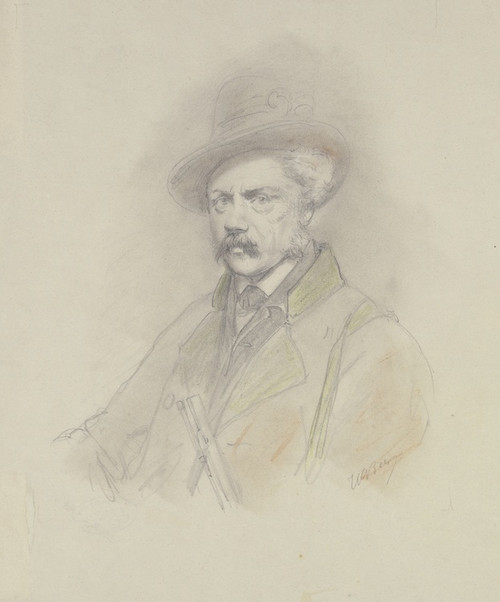 Digital Print - Bildnis des Herzogs Maximilian Joseph in Bayern by Wilhelm Amandus Beer