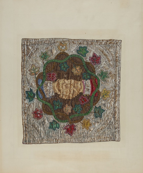 Digital Print - Friendship Quilt Block by Florence Truelson