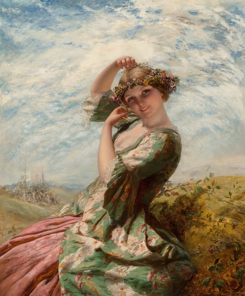 Digital Print - The May Queen by John Ritchie