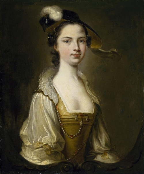 Digital Print - Portrait of a Lady by Thomas Hudson
