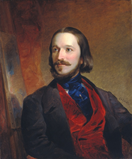 Digital Print - William Sidney Mount by Charles Loring Elliott