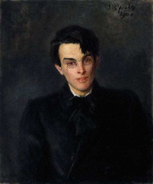 Digital Print - Portrait of William Butler Yeats (1865-1939), Poet by John Butler Yeats