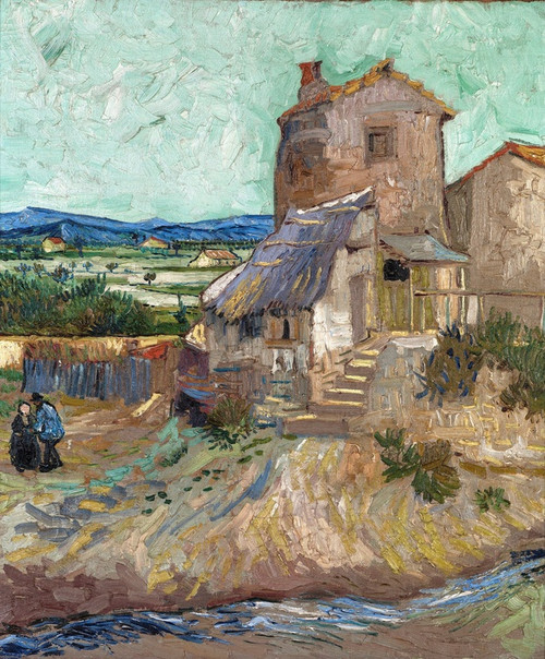 Digital Print - La Maison de la Crau by Vincent van Gogh