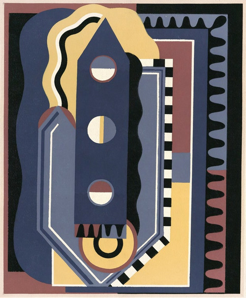 Digital Print - Collection decors et couleurs Pl.04 by Georges Valmier