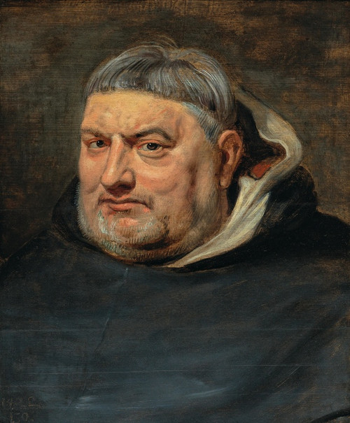 Digital Print - Portrait Of A Dominican Friar by Follower of Peter Paul Rubens