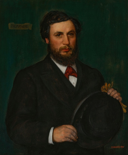 Digital Print - Portrait of Thomas Webb by Edward Robert Hughes