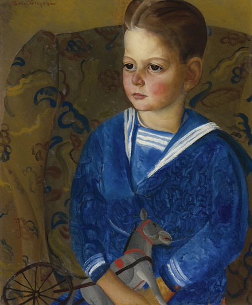 Digital Print - Boy In a Sailor Suit by Boris Grigoriev