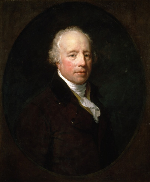 Digital Print - Portrait of Richard Lovell Edgeworth (1744-1817) by Hugh Douglas Hamilton