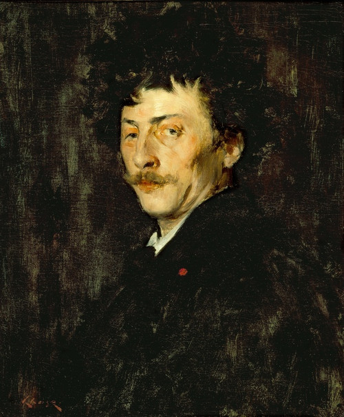 Digital Print - Pablo de Sarasate; Portrait of a Violinist by William Merritt Chase