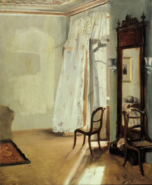 Digital Print - The Balcony Room by Adolph von Menzel