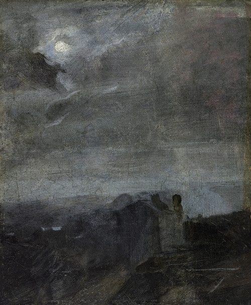 Digital Print - Crpuscule, effet de lune by Jean-Baptiste Carpeaux