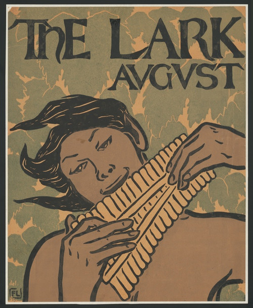 Digital Print - The lark August by Florence Lundborg