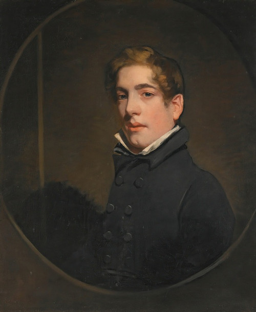 Digital Print - Portrait Of A Gentleman, Thought To Be Charles Lamb (1775-1834) by John Watson Gordon
