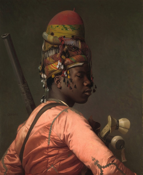 Digital Print - Bashi-Bazouk by Jean-Lon Grme Digital Print - Bashi-Bazouk by Jean-Lon Grme