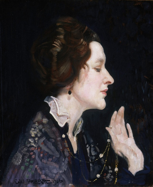 Digital Print - Portrait of a Lady (Thea Proctor) by George Washington Lambert
