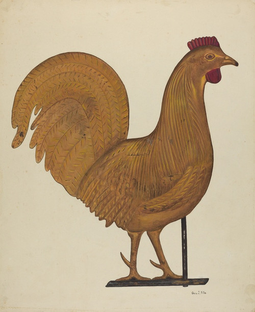 Digital Print - Weather Vane by George File