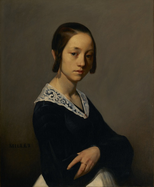 Digital Print - Louise-Antoinette Feuardent by Jean-Franois Millet