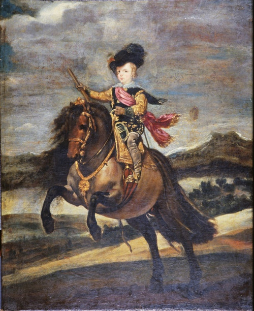 Digital Print - The Infante Baltasar Carlos on Horseback by Diego Velzquez