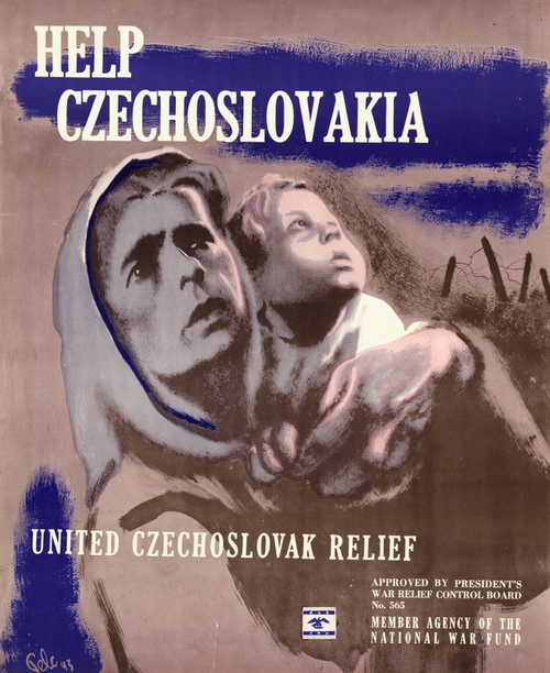 Digital Print - Help Czechoslovakia by Antonin Pelc