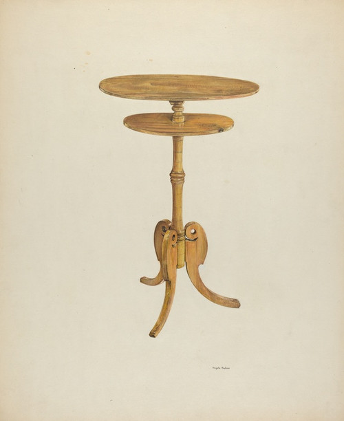 Digital Print - Zoar Bed Side Stand by Angelo Bulone Digital Print - Zoar Bed Side Stand by Angelo Bulone