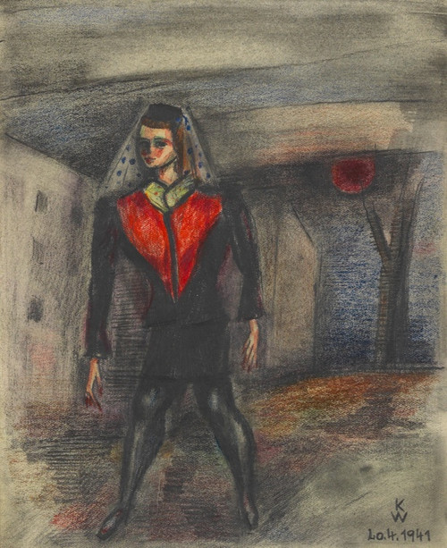 Digital Print - Ohne Titel; aus; 'Die 150 Bltter' XVII by Karl Wiener