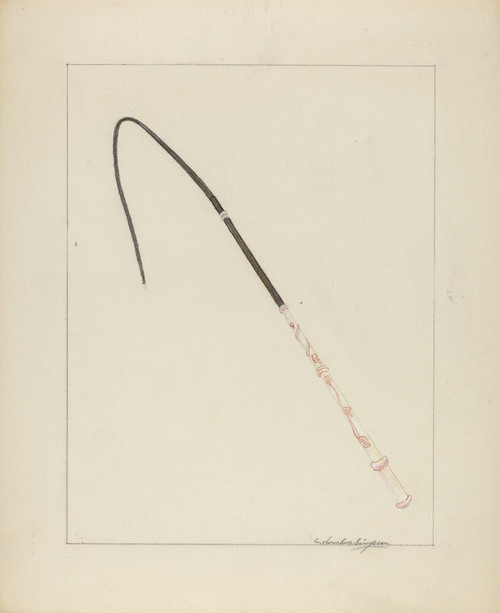 Digital Print - Carriage Whip by Columbus Simpson