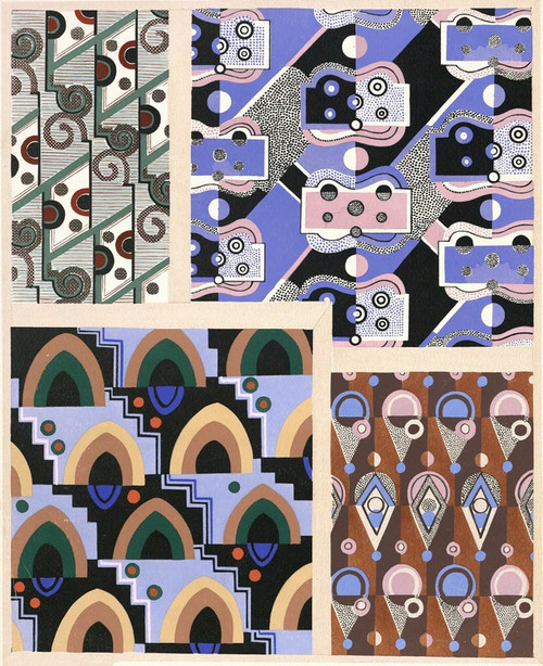 Digital Print - Collection decors et couleurs Pl.16 by Georges Valmier