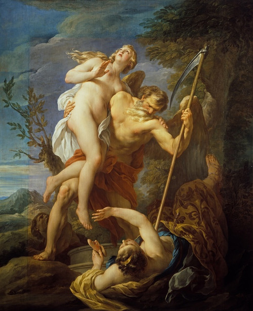 Digital Print - Time Saving Truth from Falsehood and Envy by Franois Lemoyne