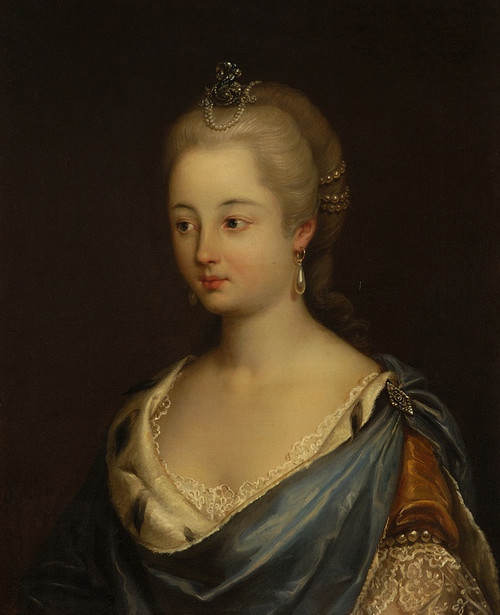 Digital Print - Portrait of Mrs. Kruszewska ne Komorowska by Jzef Simmler