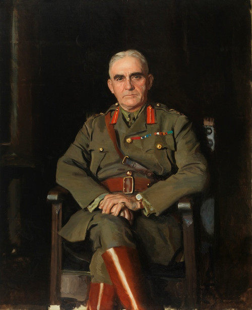 Digital Print - Lieutenant General Sir Sam Hughes by Harrington Mann