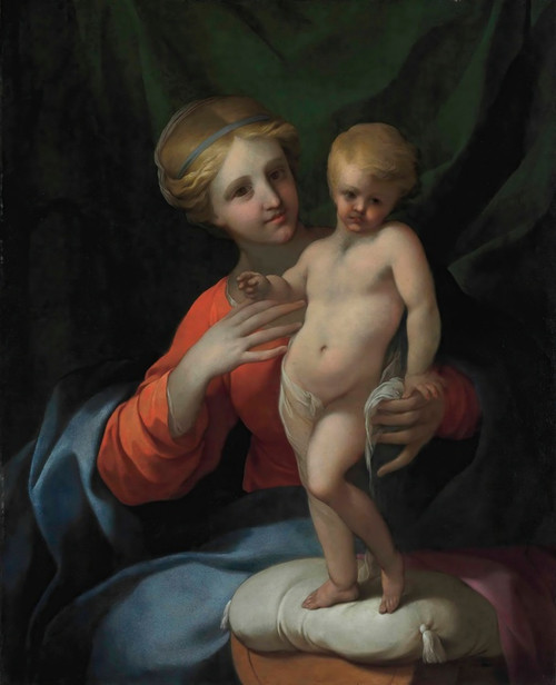Digital Print - The Virgin and Child by Lubin Baugin