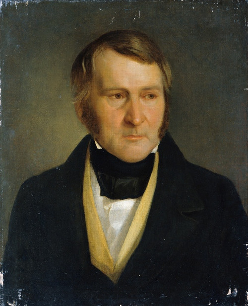 Digital Print - Der Vater des Knstlers by Joseph Hasslwander