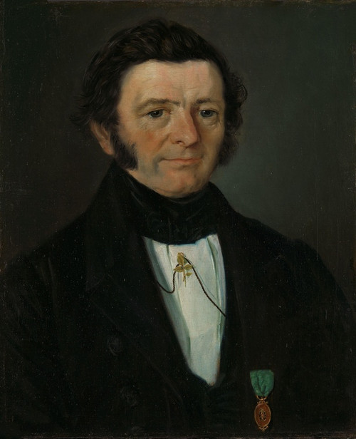 Digital Print - Portrait of County Court Judge Andreas Boghart Richter by Matthias Stoltenberg