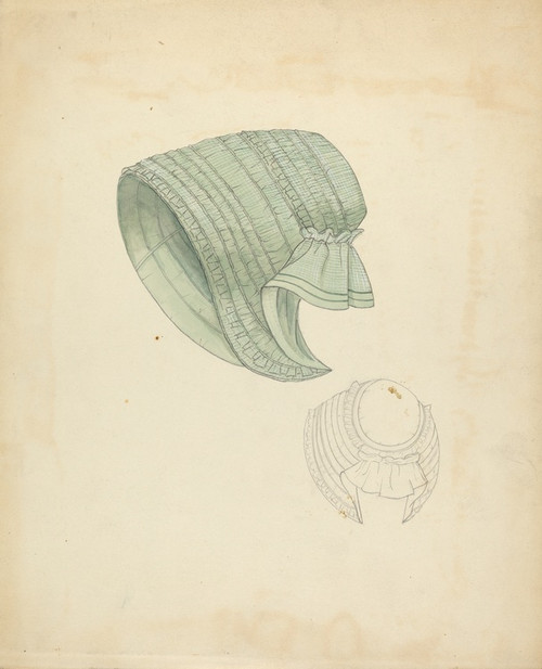 Digital Print - Bonnet by Dorothy Gernon