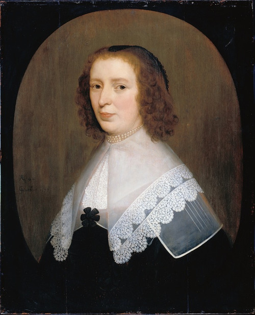 Digital Print - Anna van den Corput by Gerard van Honthorst