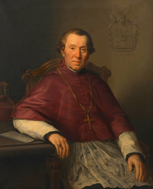 Digital Print - Josef Spendou, Priester und Pdagoge by Leopold Kupelwieser Digital Print - Josef Spendou, Priester und Pdagoge by Leopold Kupelwieser