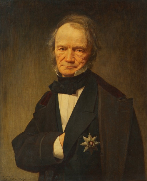 Digital Print - Der Wissenschaftler und Geheimrat Johann Thaddus Anton Peithner, Edler von Lichtenfels by Wilhelm A. Vita