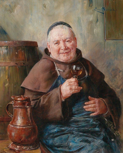 Digital Print - Enjoying his break by Ernst Nowak