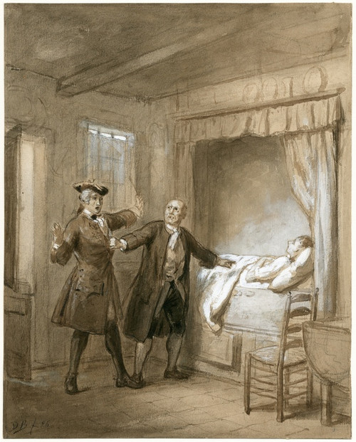 Digital Print - Scene from jacob van Lennep's Ferdinand Huyck by David Bles