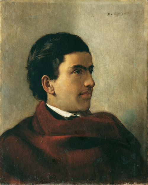 Digital Print - Der sterreichische Offizier Otto Pohl by Heinrich von Angeli